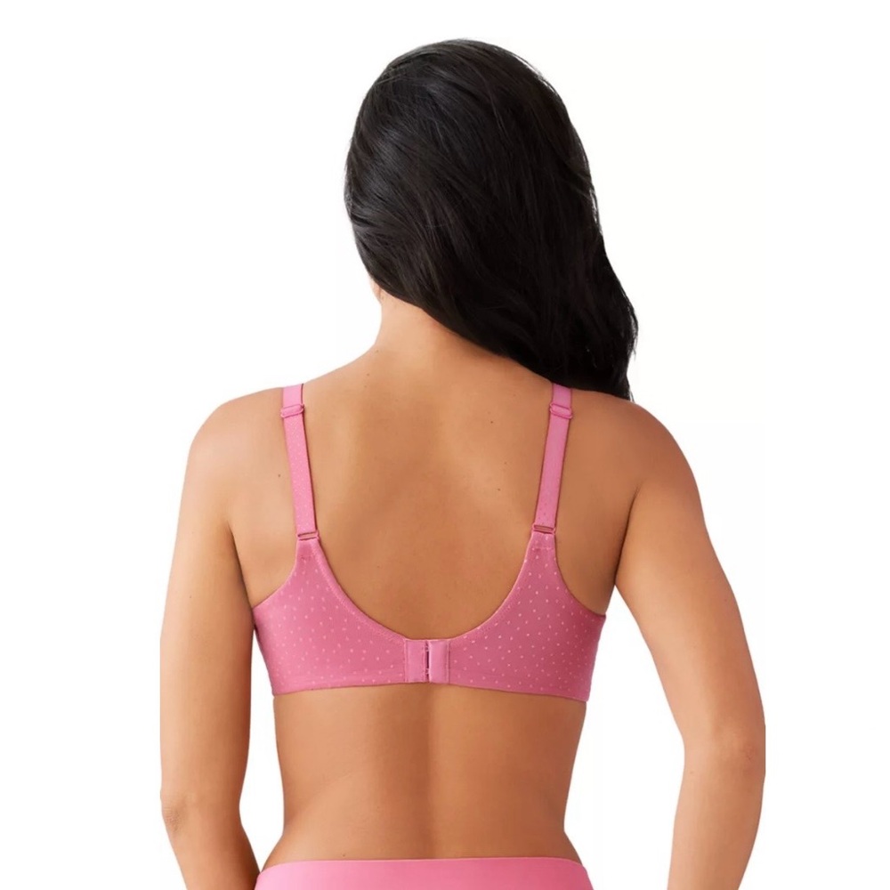 Wacoal Pink “Back Appeal” Wireless Bra, SZ 36DD NWT - Picture 2 of 5
